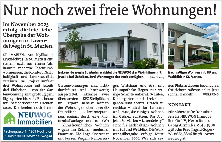  Eigentumswohnung kaufen in St. Marien