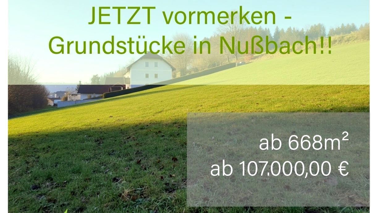 Nussbach - Grundstuecke